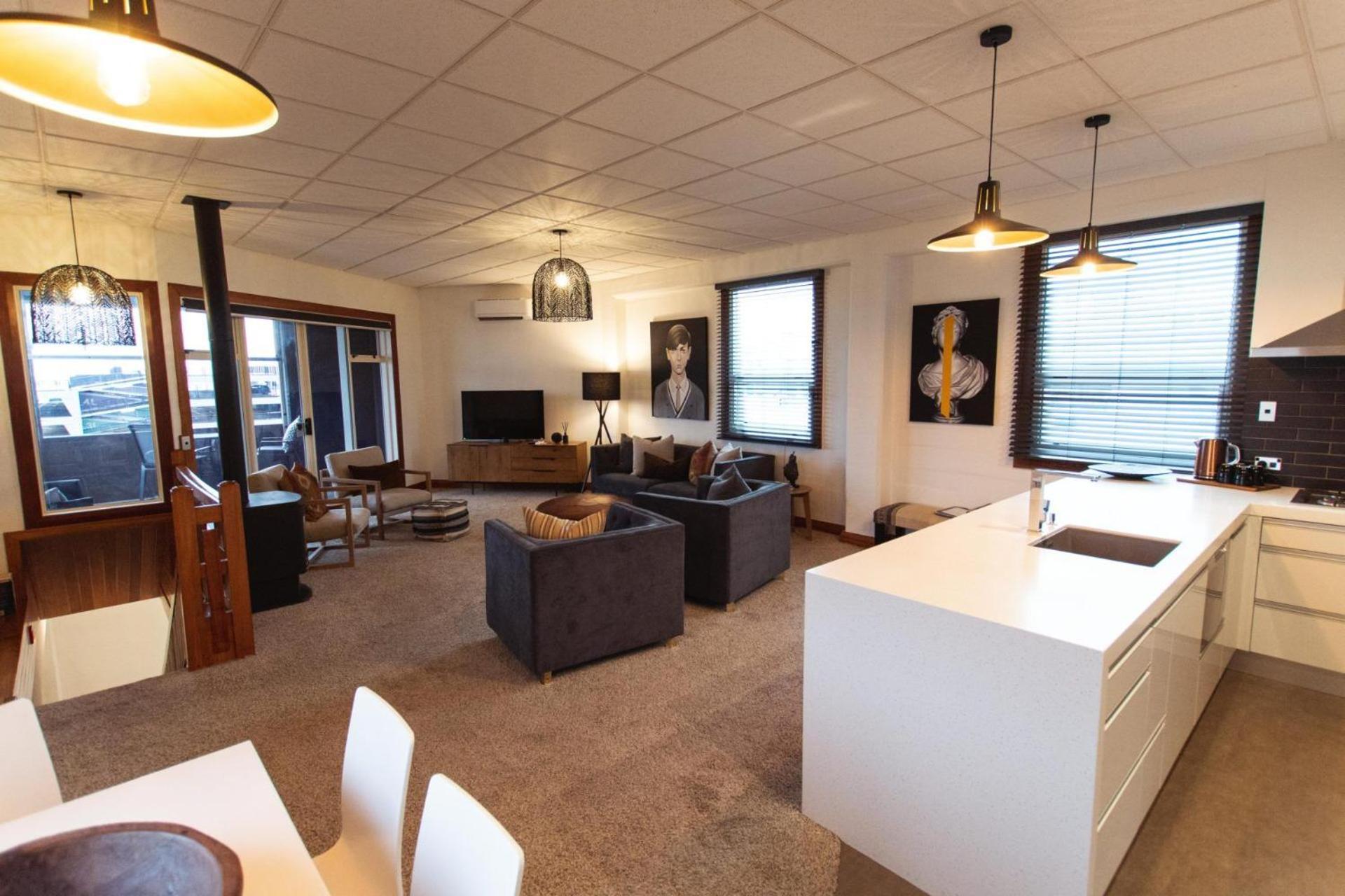 Stay Central The Penthouse New Plymouth Eksteriør bilde